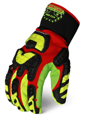 IRONCLAD GLOVE INDUSTRIAL IMPACT COTTON CORDED PALM M
